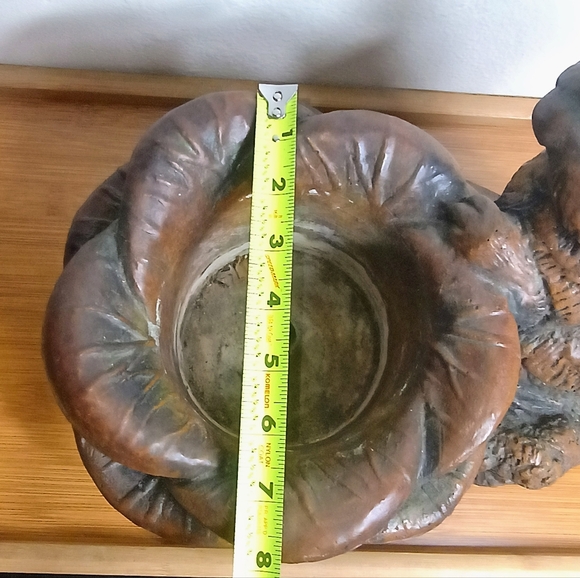 Rustic Brown Rabbit Planter - Picture 12 of 13